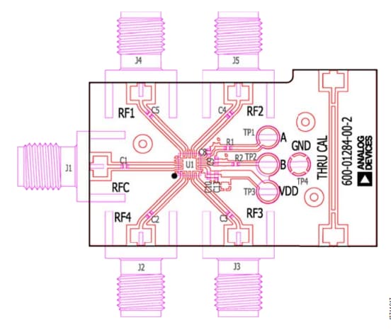 Schematic - Analog Devices Inc. EVAL-HMC7992 Evaluation Board Schematic - Analog Devices Inc. EVAL-HMC7992 Evaluation Board